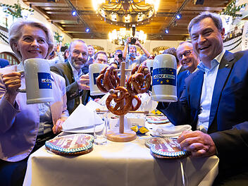 Söder isst ausnahmsweise Gemüse