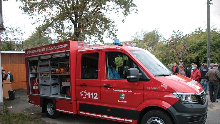 Das neue Fahrzeug der Feuerwehr Danndorf. Foto: Jürgen Gärtner