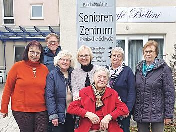 Die Ehrenamtlichen vom Seniorenzentrum "Fränkische Schweiz" Foto: Carmen schwind