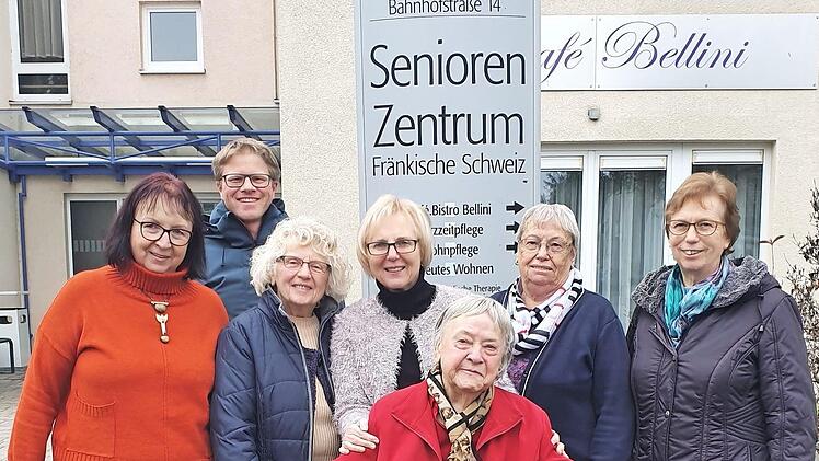 Die Ehrenamtlichen vom Seniorenzentrum "Fränkische Schweiz" Foto: Carmen schwind