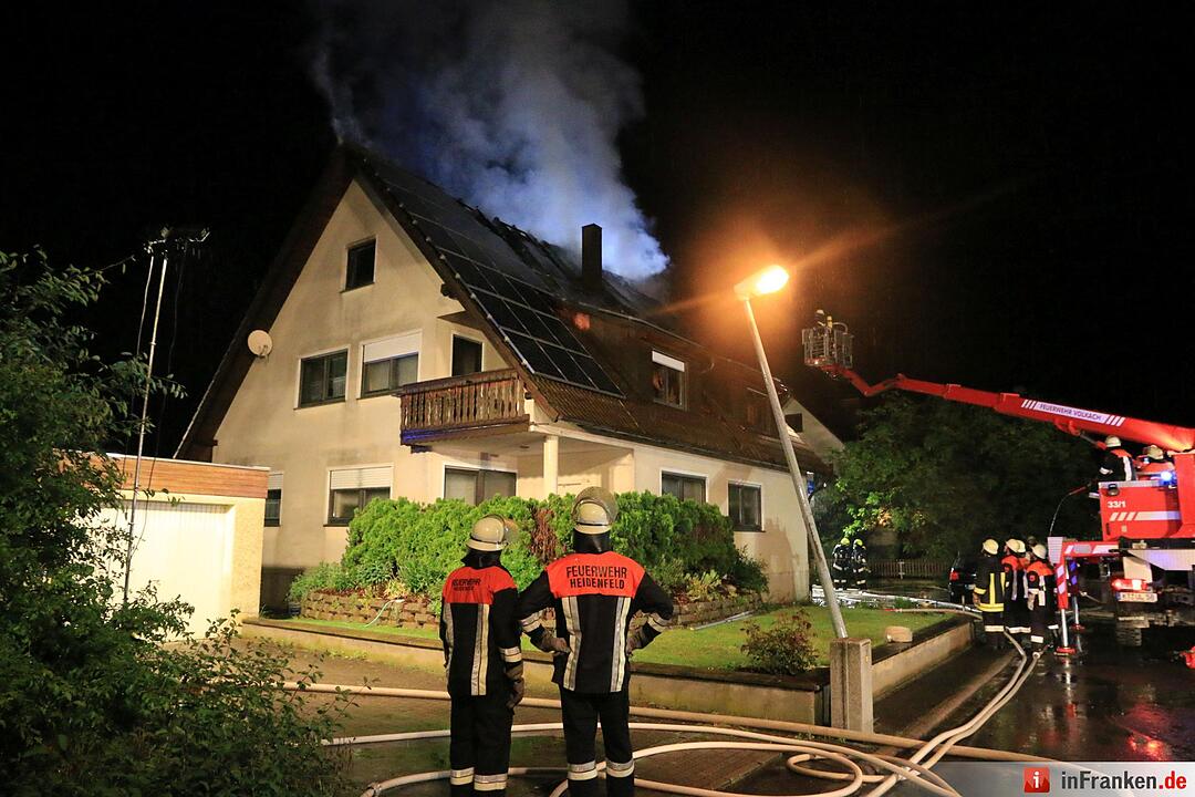 Blitzeinschlag in Gernach