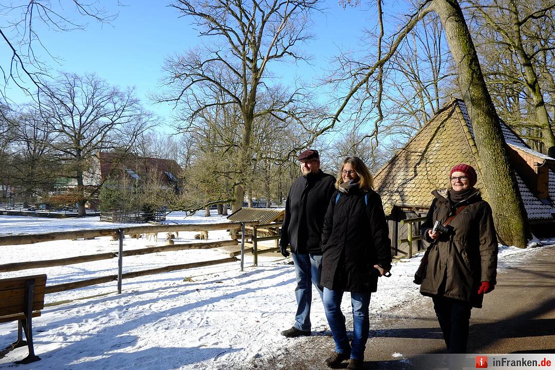 Tiergarten Nürnberg im Winter