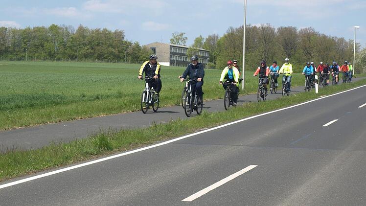 Oerlenbacher Frühlingsradeln.  Foto: Stefan Geiger