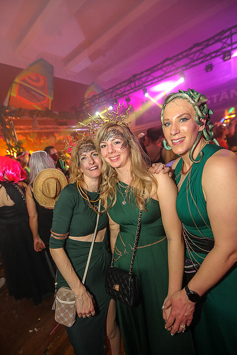 Beste Partystimmung in der Stadthalle