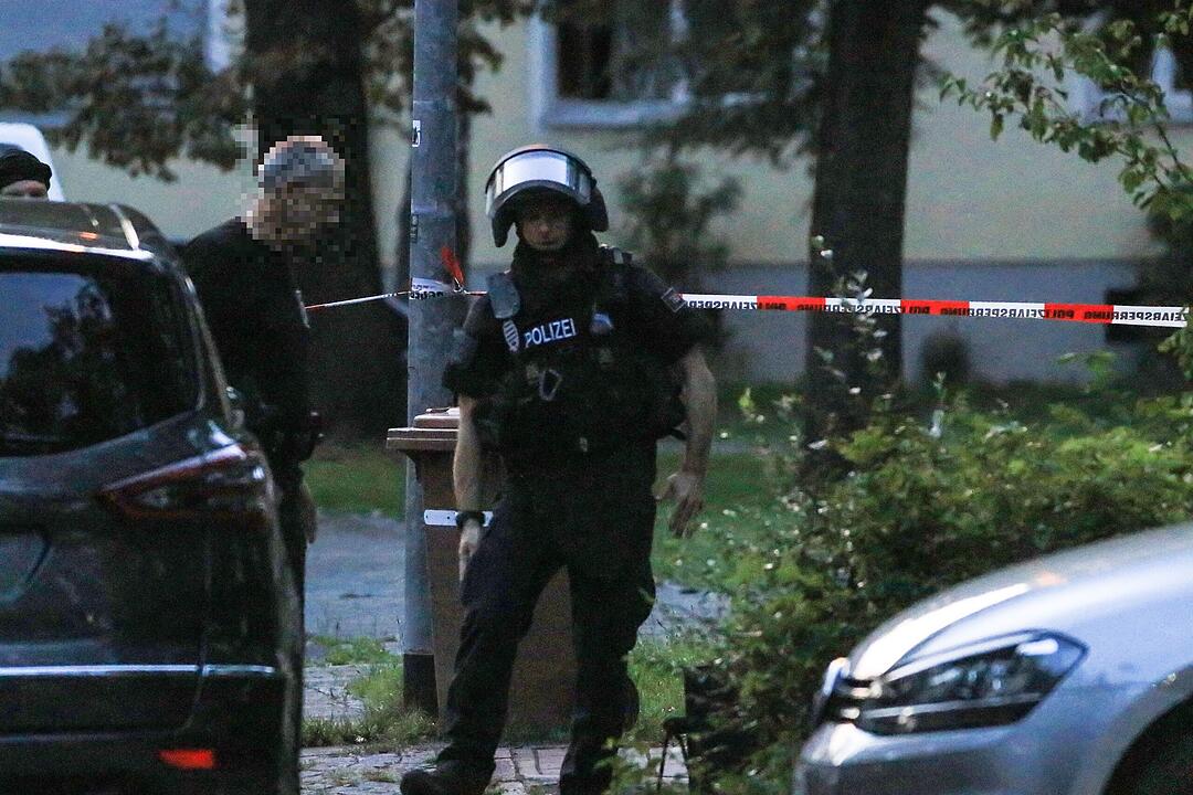 SEK und Spezialisten des LKA in Bamberg im Einsatz