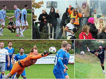 Das Fußball-Wochenende: Die besten Fotos aus der Region