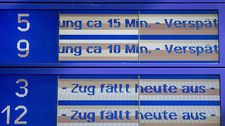Bahnp&uuml;nktlichkeit