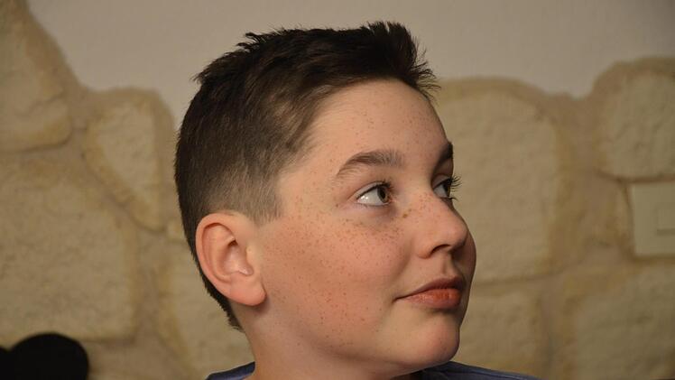 Der zwölfjährige Jakob Conrads aus Niederndorf blickt zuversichtlich in die Zukunft.  Fotos: Bernhard Panzer