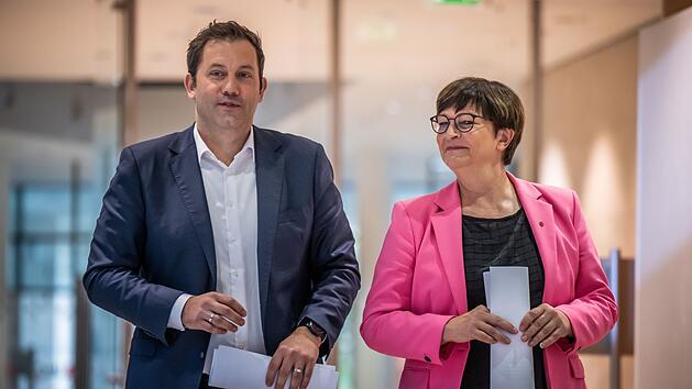 Lars Klingbeil und Saskia Esken