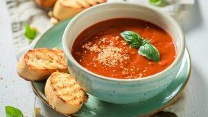 Ofenger&ouml;stete Tomatensuppe