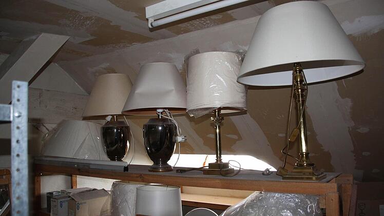 Alte Lampen zum Schnäppchenpreis.