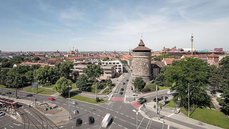 Nürnberg: Sanierung des Laufer Torturms nahezu abgeschlossen