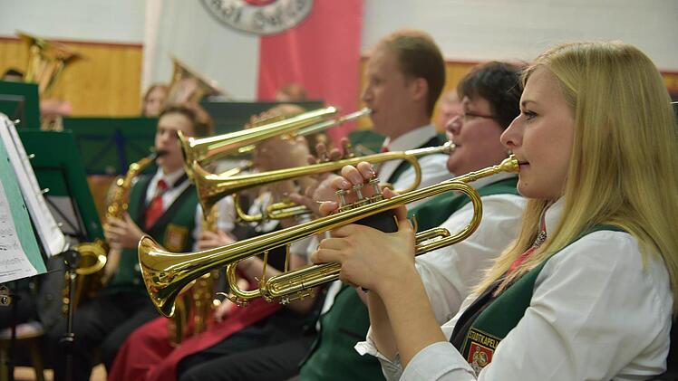Die Stadtkapelle Seßlach bot am Samstag ein erstklassiges Frühjahrskonzert im Sportheim dar. Foto: Gabi Arnold