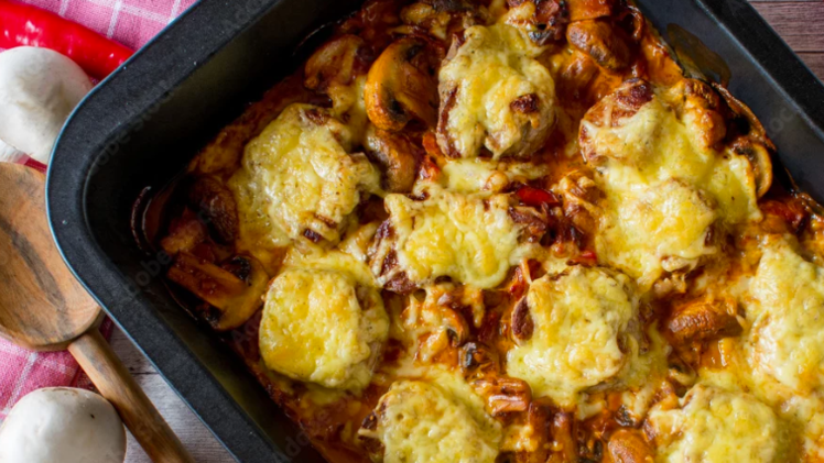 &Uuml;berbackenes Gericht