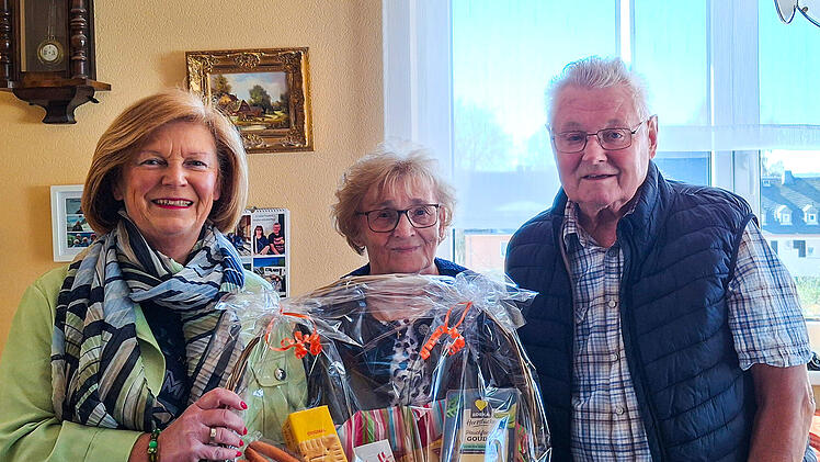 Hof: Paar feiert besonderes Jubil&auml;um - B&uuml;rgermeisterin gratuliert