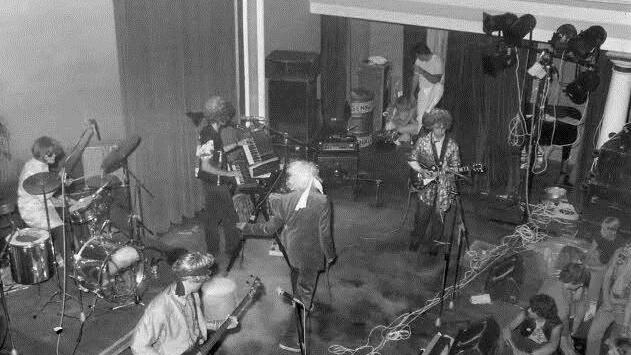 Ebenfalls im Vereinshaus: Die Saubkins anno 1985.