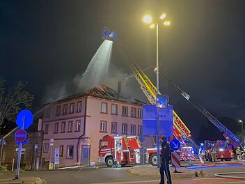 Haus in Schwabach brennt zum dritten Mal in Folge