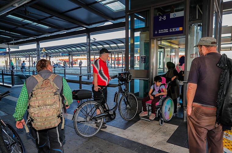 Bahnhof Bamberg Foto: Matthias Hoch