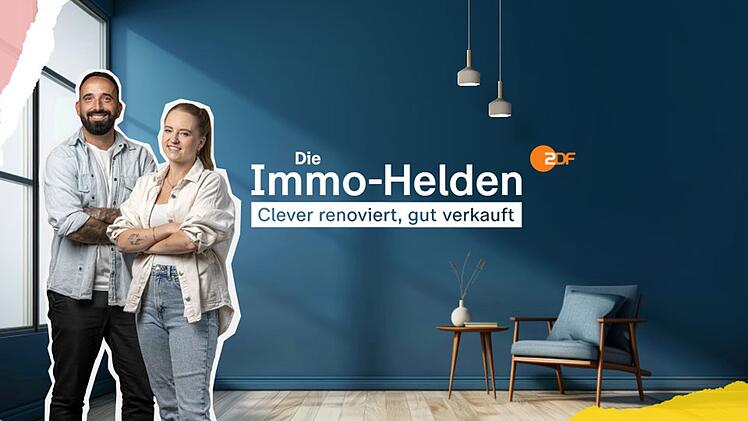 In der neuen ZDF-Immobilienshow "Die Immo-Helden: Clever renoviert, gut verkauft" begleiten Joeline Bormann und Robert Memmler angehende Immobilienbesitzer auf ihrem Weg zum erfolgreichen Verkauf.