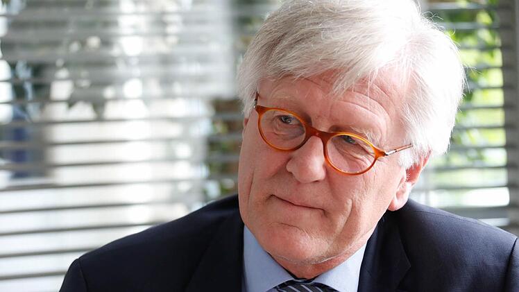 Heinrich Bedford-Strohm beim Interview in BambergFoto: Matthias Hoch