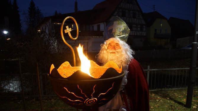 Großwenkheimer Weihnachtsmarkt. Foto: Anton Then