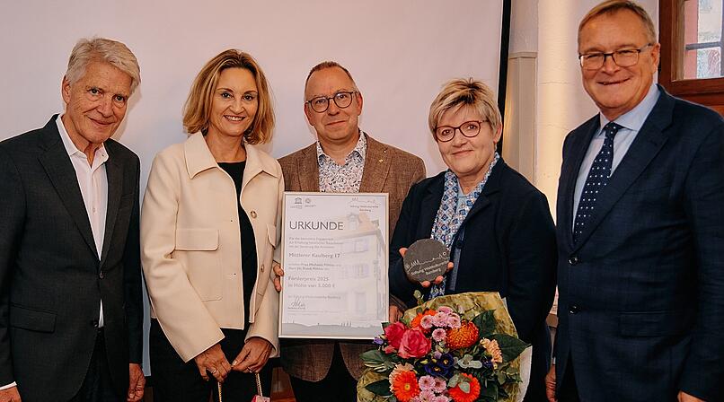 Förderpreis für denkmalgeschütztes Haus in Bamberg verliehen