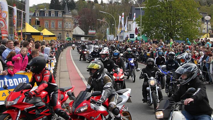 Impression vom Motorrad-Korso