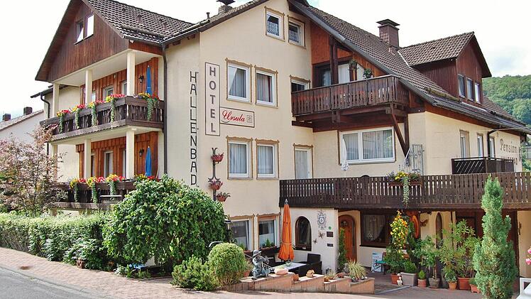 Das Drei-Sterne-Hotel Ursula in Bad Brückenau, Jägerstraße 6. Foto: Sigismund von Dobschütz