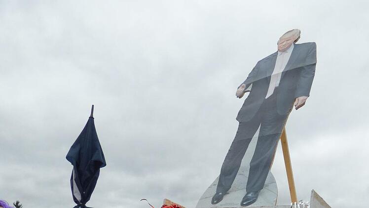 "Make Pottenstaa great again", meinte Donald Trump von den Frankeneseln. Foto: Thomas Weichert