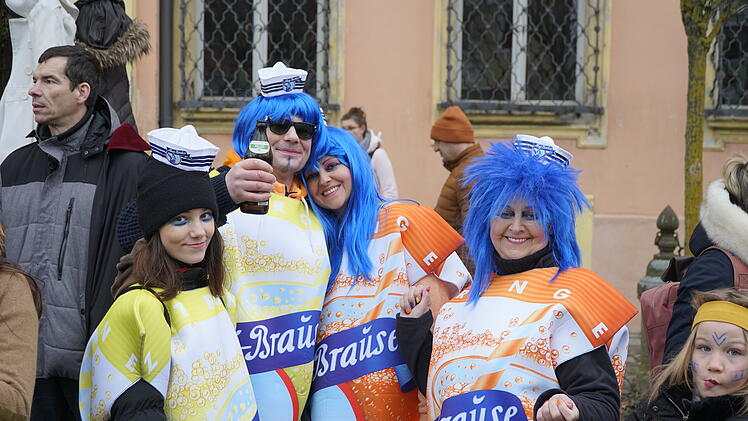 Allersberger Faschingsumzug 2023 mit 20.000 Besuchern