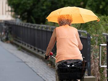 Unbeständiges Sommerwetter in Franken