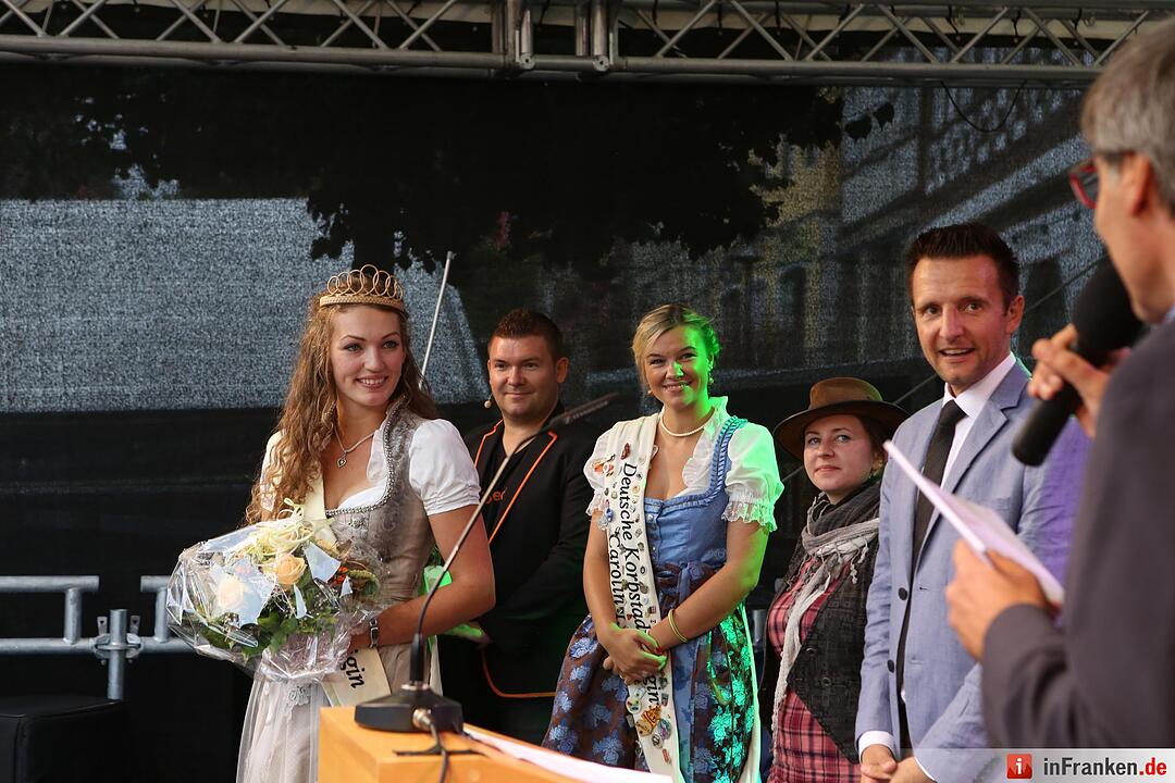 Korbmarkt Lichtenfels 2016 am Samstag