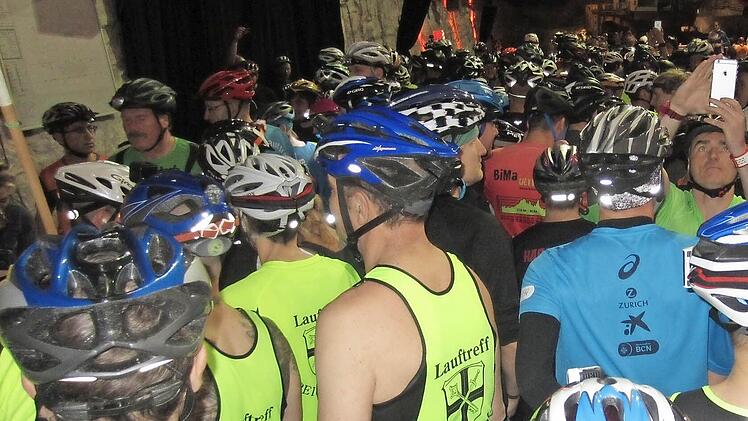 Mehr als 1000 Sportler suchten 500 Meter unter Tage die Herausforderung. Foto: privat