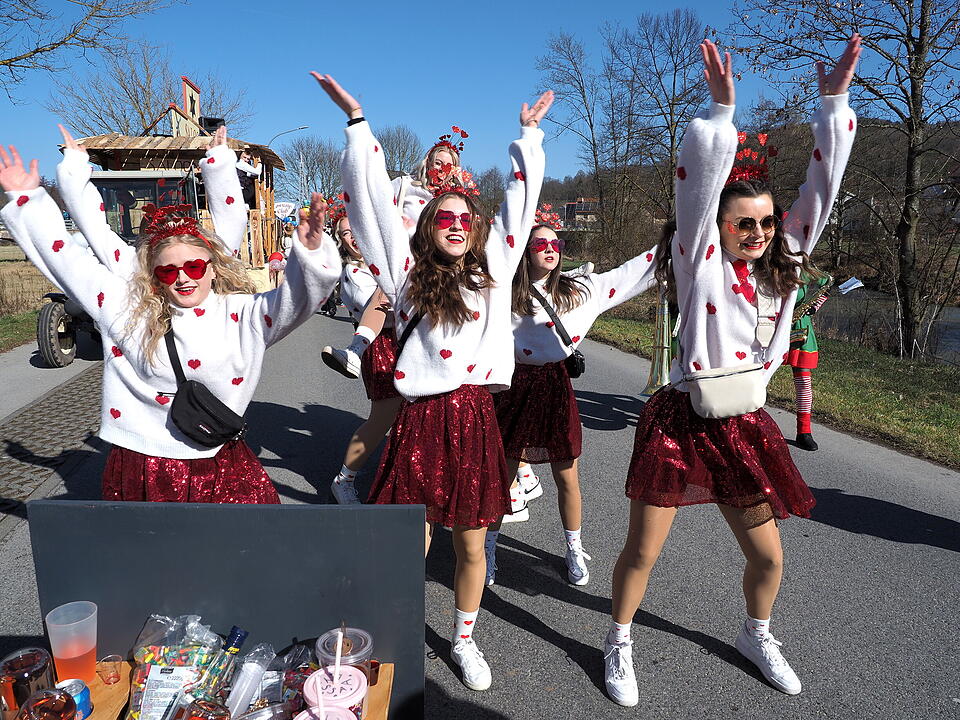 Buntes Faschingstreiben in Unterfranken!