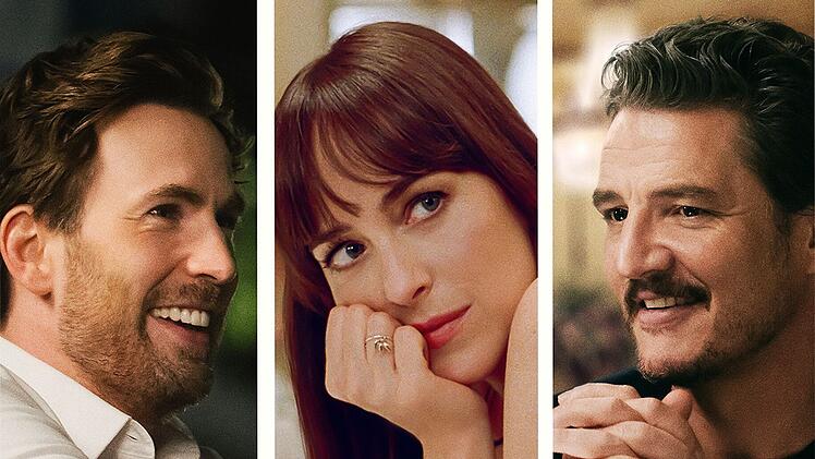 In "Was ist Liebe wert - Materialists" muss Dakota Johnson sich als New Yorker Single-Frau zwischen zwei Traummännern entscheiden.