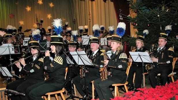 Landkreisrekord: Bereits seit 46 Jahren bereichert die Bergmannskapelle  mit einem hochkarätigen Weihnachtskonzert die Musikszene.GerdFleischmann