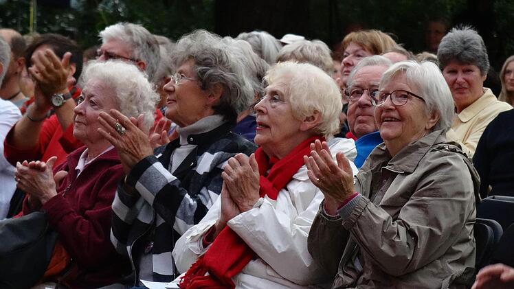Reichlich Applaus beim Open-Air-KonzertFoto: Jochen Berger