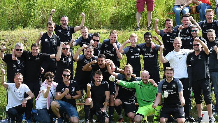 Gro&szlig; war der Jubel nach dem Schlusspfiff beim TSV Marktzeuln