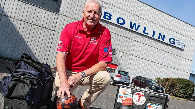 Mit gepackten Koffern vor der Mainfranken Bowling in Bamberg: Nach der Schließung der größten Bowling-Anlage in Oberfranken fürchtet Werner Zerbach um die Zukunft seines Vereins: Der ABV Raubritter Hallstadt ist auf der Suche nach einer neuen Heimat. Inzwischen gibt es Hoffnung. Matthias Hoch
