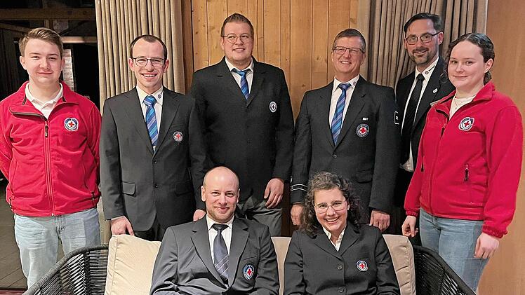 Von links Noah Troll, Christoph Fella, Markus Merz, Sven Weigand, Eva Fella, Holger Büttner, Sebastian Schlereth und Johanna Bauer.