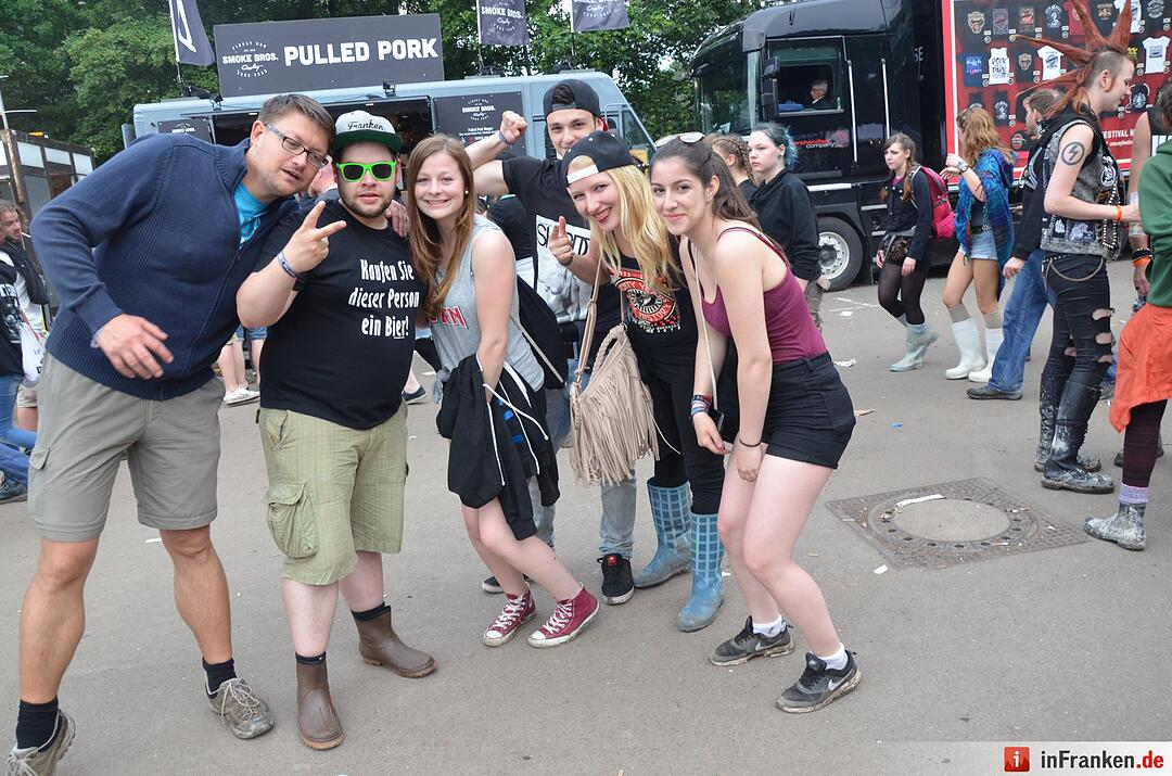 Rock im Park 2016 - Stimmung am Sonntagnachmittag