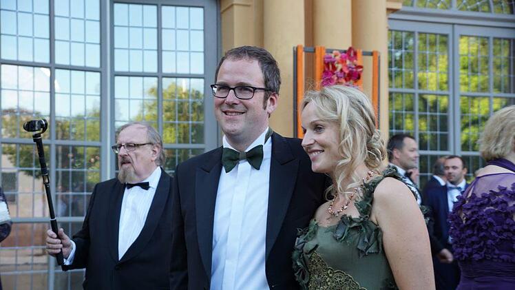 Florian Janik mit Ehefrau Sylvia  Foto: Pascale Ferry