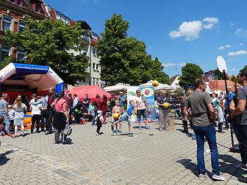 Das Fest lockte von Christi Himmelfahrt bis Sonntag Besucher mit einem abwechslungsreichen Musik- und Veranstaltungsangebot in die Innenstadt. Foto: Pauline Lindner