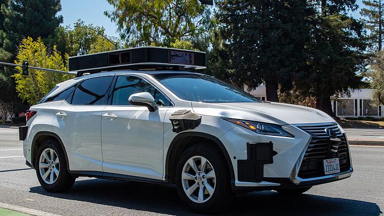 Selbstfahrendes Testauto von Apple