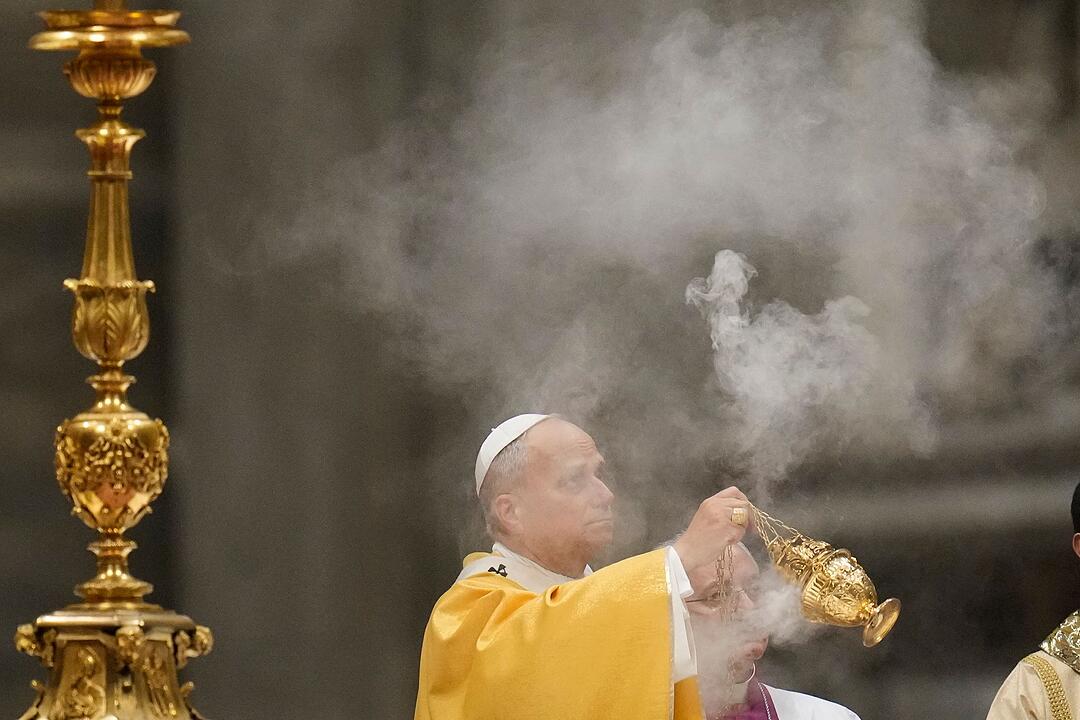 Erste Weihnachtsmette mit Papst Leo XIV.