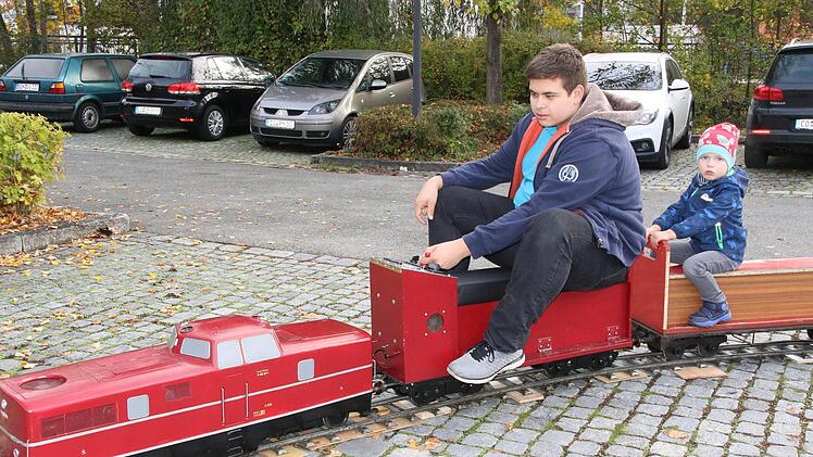 Mit der 5-Zoll-Bahn zu fahren machte Spaß.Wolfgang Desombre