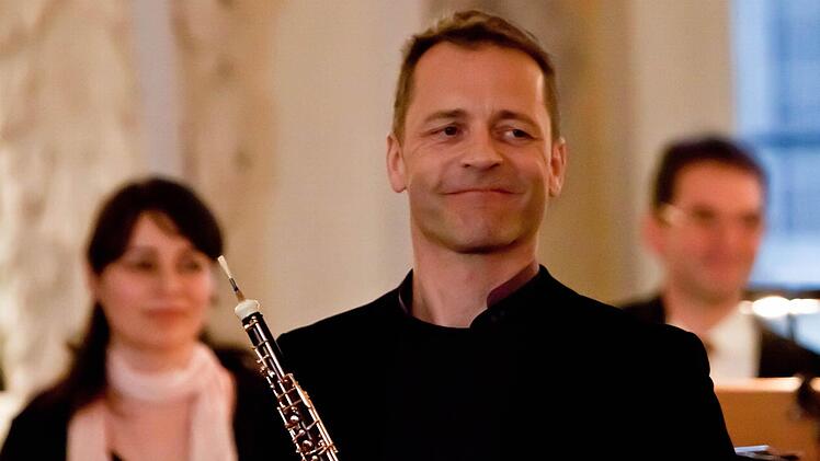 Bernhard Forster war der gefeirte Solist im Oboenkonzert von Alessandro Marcello.