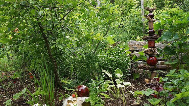 Im Garten der Familie Schneider