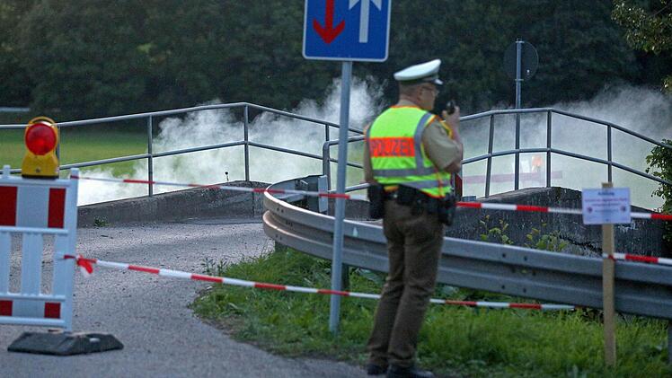 In Meschenbach ist am Freitagabend eine giftige Granate explodiert. Foto: News5/Herse