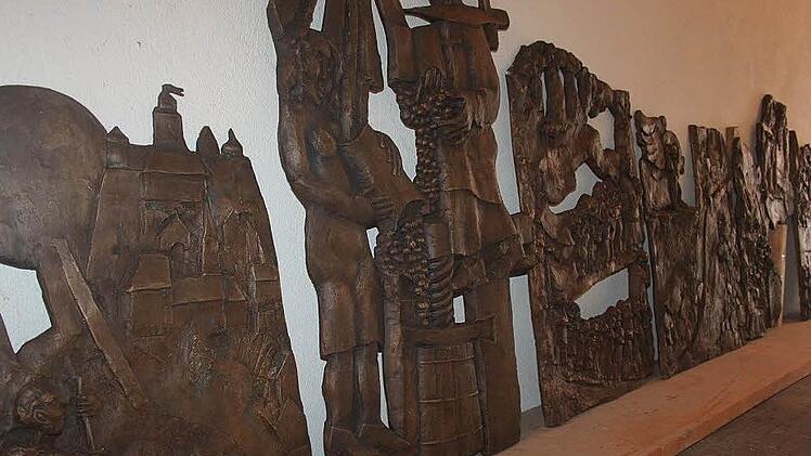 Die Bronzetafeln Foto: Veronika Schadeck